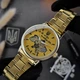 Годинник наручний Awarder 022 Gold-Gold Automatics Metall Не Забуду Дім - изображение 6