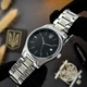 Годинник наручний Awarder 023 Silver-Black Тризуб Срібло - изображение 2