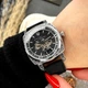 Годинник наручний Awarder 021-3D Де би не була Silver-Black-Black Leather - изображение 5