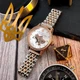 Годинник наручний Awarder 049 Де би не була Silver-Gold-White - изображение 4