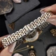Годинник наручний Awarder 049 Silver-Gold-Green - изображение 5