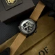 Годинник наручний Awarder 017 Тризуб золото Black-Brown - изображение 4