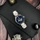 Годинник наручний Awarder 058 Де би не був Silver-Black Steel - изображение 7