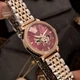 Годинник наручний Awarder 047 Silver-Gold-Pink - зображення 6