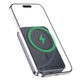 Повербанк HOCO J160A Original PD magnetic power bank 10000mAh, 1Type-C/1Lightning, 20W/3A, PD/QC, grey - зображення 4