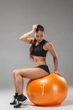 М'яч для фітнесу (фітбол) Power System PS-4011 Ø55 cm PRO Gymball Orange - изображение 7
