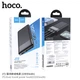 УМБ HOCO Easy travel power bank 10000mah J72 |2USB/1Type-C, 2A| black - зображення 4