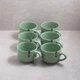 Набір із 6 чашок Ardesto Bagheria Pastel green 480 мл - изображение 3
