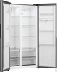 Холодильник SBS Gorenje, 179х62х91см, 2 двері, 344(197)л, А+, NF+, Інв., Зона св-ті, диспенсер, Зовн. Диспл, нерж - зображення 7