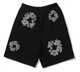 Шорти Denim Tears SS25 Black/White Logo XL - изображение 2