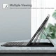 Чохол-клавіатура, FINTIE, CPAS004, Чорний, для iPad 10.9 (2022) A2757/A2777, Bluetooth, знімна клавіатура, тримач Pencil, TPU - зображення 2