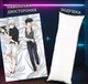 Подушка Дакимакура 150х50 см Кен Канеки Токийский Гуль Ken Kaneki Tokyo Ghoul Подушка с наволочкой двусторонняя (0166672) - изображение 2