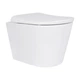 Унитаз подвесной Qtap Scorpio ML Ultra Quiet 490x365x325 мм, с сиденьем Soft-close MagLock, White QTSCOML26W49622 - изображение 1
