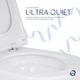 Унитаз подвесной Qtap Scorpio ML Ultra Quiet 490x365x325 мм, с сиденьем Soft-close MagLock, White QTSCOML26W49622 - изображение 5