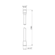 Шланг для душу Kroner Element 2860912923Z-5301 - зображення 2