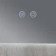 Дзеркало Qtap Taurus (TA1) 1200×800 мм з LED-підсвічуванням Touch, з антизапотіванням, з димером, рег. темп. кольору (3000-6500K) - изображение 4