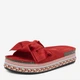 Женские шлепанцы Deezee E2050-3 5906751032138 36 23.5 см Красные (5906751032268) - изображение 2