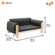 Диван-лежак для собак і кішок з бавовняним матрацом 84 x 52 x h 34 cm DOG&CAT BED MIZU M (A-048239) - зображення 2