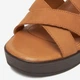 Женские босоножки кожаные Lasocki EST-2027-01 5906751145005 38 24.9 см Коричневые (5906751145043) - изображение 8