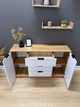 Комод Standart 4+2 Дуб Аппалачі/Німфеа Альба 1250x800x345 мм. - зображення 7