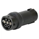Перехідник для зарядки американських авто з Type 1 (car side) на Type 2 (charger side) Bodasan, до 32А, 7.4 кВт (T1T2) - зображення 4