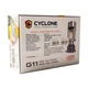 Світлодіодна LED лампа CYCLONE G11 H4 5500K 11000LM 2 шт комплект - изображение 6