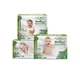 Дитячі підгузки 64 шт Clearly Herbal Bamboo розмір 2 (3-6 кг) - зображення 6