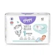 Дитячі підгузки 126 шт Happy Bella Baby Newborn розмір 1 (2-5 кг) Дитячі одноразові підгузники з індикатором вологи та м’якими бортиками Памперси для дітей з чутливою шкірою - зображення 2