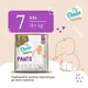 Дитячі підгузки-трусики Dada Extra Soft Pants розмір 7 ХXL (18+ кг), 24 шт Дитячі одноразові підгузники Pants з супереластичним поясом та індикатором вологи Памперси трусиками пантс для дітей - зображення 10