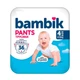 Дитячі підгузки-трусики Bambik розмір 4 (9-15 кг) 36 шт - зображення 2
