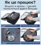 Дорожный вакуумный рюкзак сумка для путешествий с отделением для ноутбука 15,6" и вакуумным отделением насос в подарок черный - изображение 9