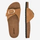 Женские шлепанцы JENNY LB-P1598-YLD 5904862340463 37 25.4 см Коричневые (5904862340548) - изображение 5