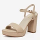 Женские босоножки JENNY R23SS00921 5906751059555 41 25 см Бежевые (5906751059593) - изображение 3