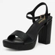 Женские босоножки JENNY R23SS00921 5906751059562 38 24.6 см Черные (5906751059685) - изображение 3