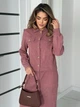 Женский костюм из микровельвета "Favorit", фрезовый 42-44 - изображение 6