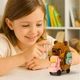 Конструктор 3D игрушка для детей фигурка Капибара на скутере Happy Capybara Mini Building Blocks Set M3148 - изображение 5