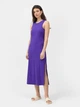 Платье миди летнее женское 4F Dress F049 4FSS23TDREF049-51S S Фиолетовое (5904698253548) - изображение 6