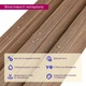Рейка декоративна Sticker Wall WPC стінова 200х27х2900мм SW-00003001 - зображення 4