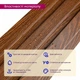 Рейка декоративная Sticker Wall WPC стеновая 200х11х2900мм SW-00003009 - изображение 4
