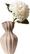 Ваза Homla Filly керамічна з нерівним краєм бежева 14x25,5 см (5906496753060) - зображення 4