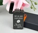 USB зажигалка на зарядке и Газовая с персональной гравировкой, Черная металлическая юсб с текстом подарок 33703B-4 (21) - изображение 11