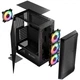 Корпус LogicConcept PORTOS MESH+GLASS ARGB fans 4x120 mm без БП ATX Black (AT-PORTOS-10-0000000-0002) - изображение 9
