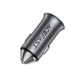Зарядний пристрій для авто ACEFAST B16 95Вт USB-A USB-C підтримка PD QC Grey - зображення 3