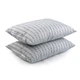 Подушка 50х70 силіконова на блискавці "Grey Braid" 310.52СМ_Grey Braid - зображення 10