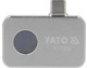 Kamera termowizyjna Yato YT-72930 USB-C 256 x 192 (512 x 384 SR Mode) 25 Hz (5906083126529) - obraz 2