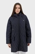 Жіноча стьобана куртка casual з капюшоном, синтепон, осінь-весна Snow Owl (чорний, 2XL), 117082, 116982 - зображення 2