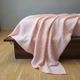 Простыня без резинки Рожевий персик, муслин 90*205 - изображение 8