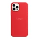 Чохол Silicone Case with MagSafe для iPhone 12 Pro Max Red - изображение 1