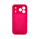 Чохол для смартфона Silicone Full Case AA Camera Protect for Apple iPhone 17 Pro 23,Shyny Pink (FullAAi17P-23) - изображение 3