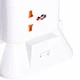 Сетевой фильтр удлинитель 4.8 м 6 розеток 2 USB 1 Type-C беспроводная зарядка 2500 В белый ABS B22 - изображение 6